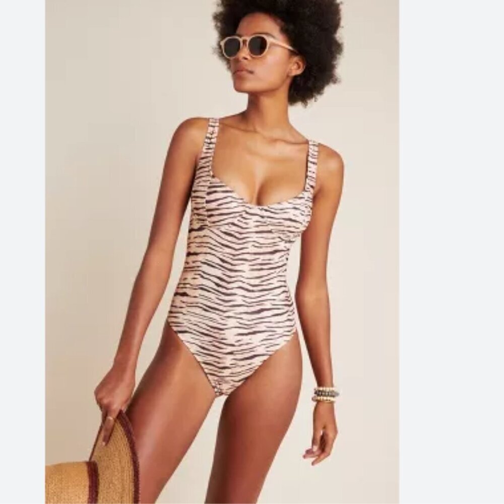Faithfull The Brand Mona One Piece Wyldie Animal print one piece swimsuit - US6